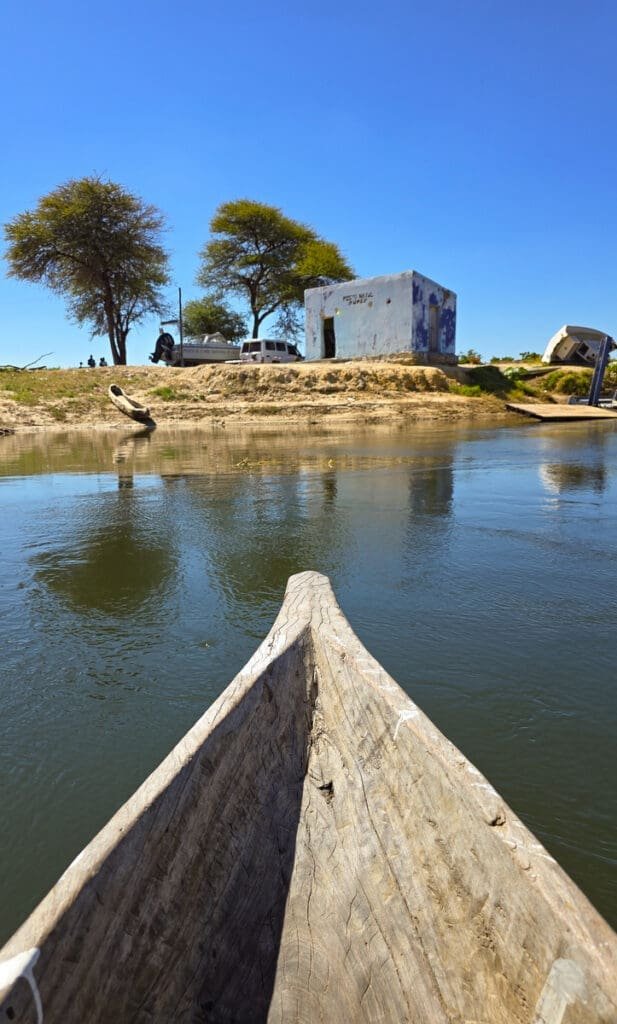 Dugout canoe Angola