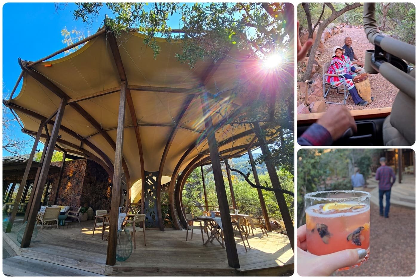 South Africa Glamping at Few and Far Luvhondo