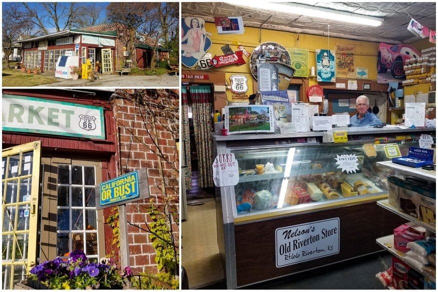 Route 66 Road Trip: Must-See Places & The People Behind Them 7 Kansas Route 66 Old Riverton Store